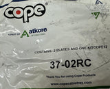 Cope Atkore 37-02RC Splice Plate Kit Contains 2 Plates & 1 Kit Cope12
