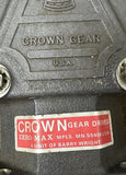 Crown Gear Drive 803806 Zero-Max 3-Way Right Angle Gearbox 1" Shaft 1:1 Ratio