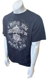 Anvil Men's Four Horsemen NYC I Ride 'Em Like I Stole 'Em Cuz I Did Shirt Size L