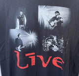 Canvas Men's Live North American Tour 2013 Black Short Sleeve Shirt Size XXL