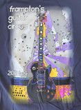 Anvil Men's Peter Frampton's 2013 Guitar Circus Navy Short Sleeve Shirt Size L