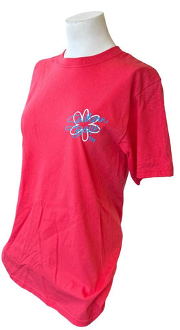 Southern Belle Women's Hey Y'all Greeting Of The South Red Shirt Size Small