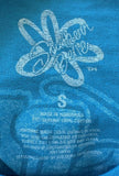 Southern Belle Women's Texas Belle Peace Love And Texas Blue Shirt Size Small