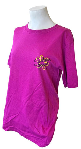Southern Belle Women's Keep Calm And Stay Southern Purple Shirt Size Small