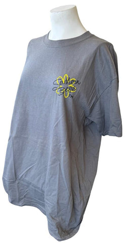 Southern Belle Women's Keep Calm And Stay Southern Gray Shirt Size Large