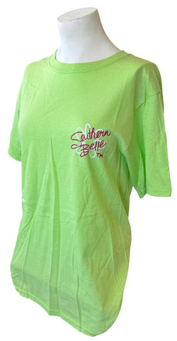 Southern Belle Women's Southern Football Mom Feelin' The Pride Shirt Size Small