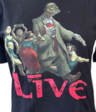 Canvas Women's Live North American Tour 2013 Black Short Sleeve Shirt Size XS