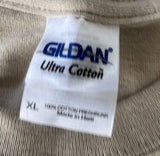 Gildan Men's CMA Music Festival 2013 42nd Fan Fair Beige Shirt Size X-Large