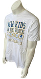 Tultex Men's New Kids On The Block Cruise 2013 Graphic White Shirt Size Large