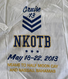 Tultex Men's New Kids On The Block Cruise 2013 Graphic White Shirt Size Large