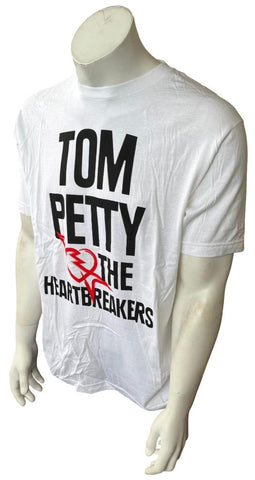 Tultex Men's Tom Petty & The Heartbreakers Tour 2013 White Shirt Size Large