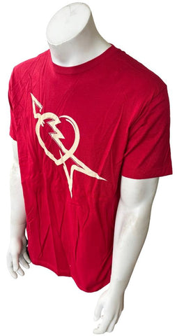 Tultex Men's Tom Petty & The Heartbreakers Graphic Red Shirt Size Large