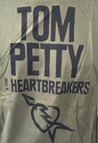 Bay Island Men's Tom Petty & The Heartbreakers Tour 2013 Green Shirt Size Large