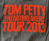 Tultex Men's Tom Petty & The Heartbreakers Tour 2013 Black Shirt Size Large