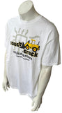 Anvil Men's Touch A Truck Explore & More Children's Museum White Shirt Size XL