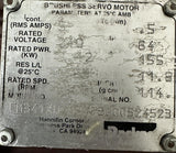 Parker CM341XD-0577B000524523 Brushless Servo Motor 240 VAC 5 AMP
