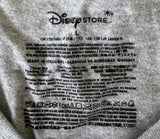 Disney Women's Classic Minnie Mouse Graphic Gray Short Sleeve Shirt Size Large