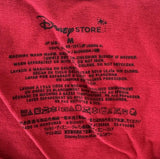 Disney Women's Minnie Mouse Sailor Graphic Red Short Sleeve Shirt Size Medium