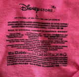 Disney Women's Minnie & Mickey Mouse Together Since 1928 Pink Shirt Size Large