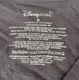 Disney Women's Minnie Mouse & Mickey Mouse XOXO Love You Black Shirt Size M