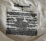 Disney Women's The Good Dinosaur Graphic Beige Short Sleeve Shirt Size Medium