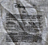 Disney Women's Classic Minnie Mouse Graphic Gray Short Sleeve Shirt Size 3XL
