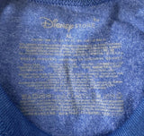 Disney Men's Classic Mickey Mouse Graphic Blue Short Sleeve Shirt Size X-Large