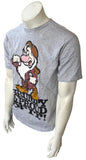 Disney Men's Grumpy And Proud Of It Gray Short Sleeve Shirt Size Medium