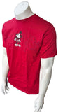 Disney Men's Mickey Mouse Through The Years Graphic Red Shirt Size Medium