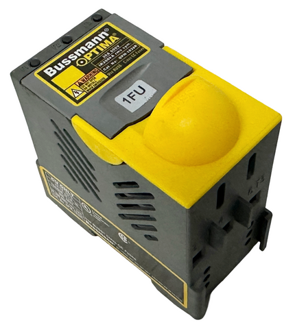 Bussmann OPM-1038R Optima Fuse Holder 3‑Pole 600 V 30 A Class CC