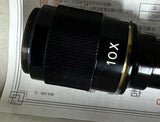 Mitutoyo 176-137 Objective Lens 10X Magnification For TM100 Microscope