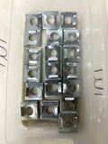 19 Empire 9002FFZ Square Strut Washer Plates 1-5/8" x 1-5/8" x 1/4" - 5/8" Hole