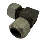 5/8" Male x Male Steel Hydraulic Compression Elbow Fitting 90° Heavy Duty