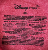 Disney Men's Just Call Me Grumpy Graphic Red Short Sleeve Shirt Size 3XL