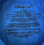 Disney Boys Lilo & Stitch Surfing Graphic Blue Short Sleeve Shirt Size Medium