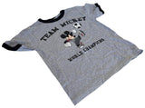 Disney Boys Team Mickey Mouse World Champions MVP 28 Gray Shirt Size Small