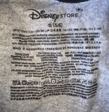 Disney Boys Team Mickey Mouse World Champions MVP 28 Gray Shirt Size Small