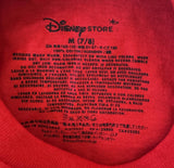Disney Girls Mickey Mouse & Minnie Mouse Sweethearts Red Shirt Size Medium