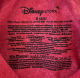 Disney Boys Official Mickey Mouse T-Shirt Red Short Sleeve Shirt Size Small