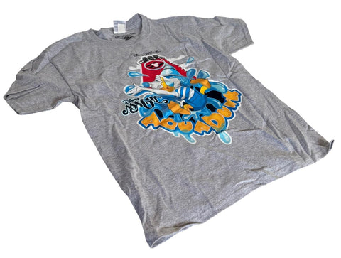 Disney Boys Disney Cruise Line Donald Duck Aqua Dunk Gray Shirt Size Small