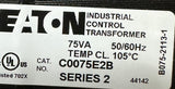 Eaton C0075E2B Industrial Control Transformer Series 2 75VA 240/480V to 24V