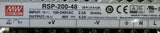 Mean Well RSP-200-48 Switching Power Supply 48VDC 4.2A 201.6W