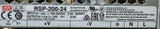 Mean Well RSP-200-24 Switching Power Supply 24VDC 8.4A 201.6W