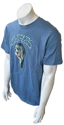 Gildan Men's Eagles Tour 2013 Graphic Blue Short Sleeve Shirt Size Large