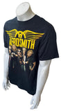 Gildan Men's Aerosmith The Global Warming Tour 2012 Black Shirt Size Large