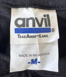 Anvil Men's Megadeth Super Collider Graphic Black Short Sleeve Shirt Size Medium