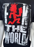 Anvil Men's Insane Clown Posse ICP F**K The World Graphic Black Shirt Size M