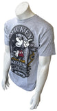 Disneyland Hong Kong Men's Mickey Mouse Simply Amazing Gray Shirt Size Medium