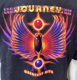 Anvil Men's Journey Greatest Hits 2012-2013 Black Short Sleeve Shirt Size XL