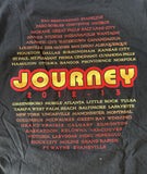 Anvil Men's Journey Greatest Hits 2012-2013 Black Short Sleeve Shirt Size XL